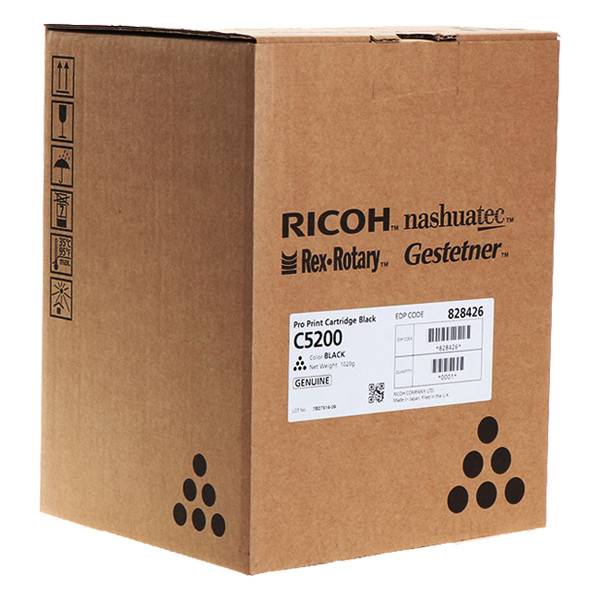 Ricoh 828426 black toner (original Ricoh) 828426 067164 - 1