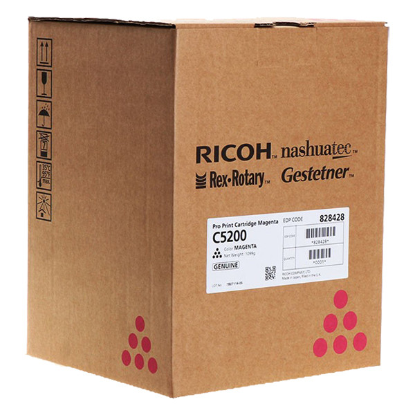 Ricoh 828428 magenta toner (original Ricoh) 828428 067168 - 1