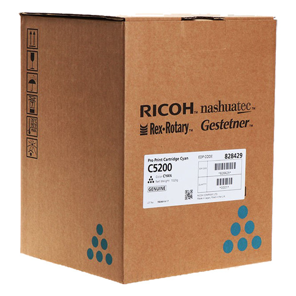 Ricoh 828429 cyan toner (original Ricoh) 828429 067166 - 1