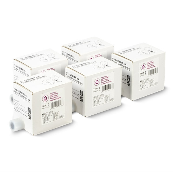 Ricoh 893957 violet ink cartridge 5-pack (original) 893957 074802 - 1