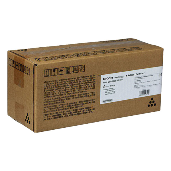 Ricoh IM 350 (418133) black toner (original) 418133 419082 067212 - 1