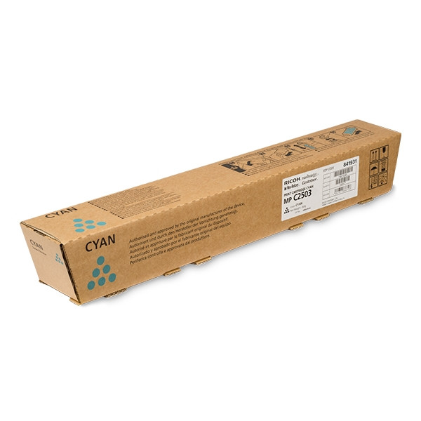 Ricoh MP C2503 cyan toner (original Ricoh) 841931 073544 - 1