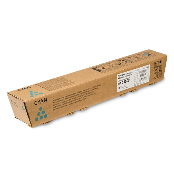 Ricoh MP C3503 cyan toner (original Ricoh) 841820 073682 - 1