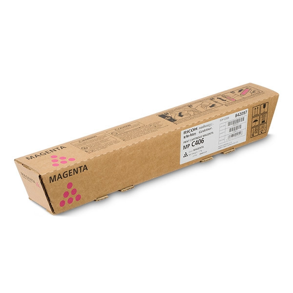 Ricoh MP C406 (842097) magenta toner (original Ricoh) 842097 067054 - 1