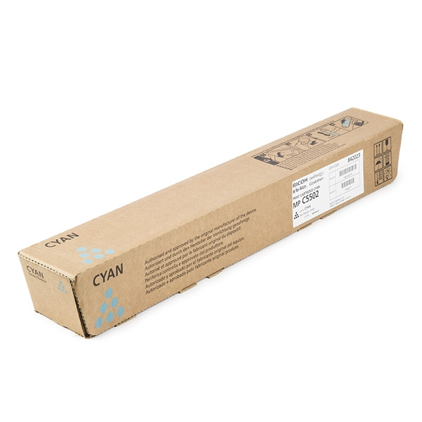 Ricoh  MP C5502E cyan toner (original) 841686 842023 073816 - 1