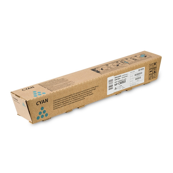 Ricoh MP C6003 cyan toner (original) 841856 073674 - 1