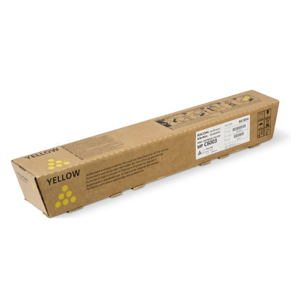 Ricoh MP C6003 yellow toner (original) 841854 073678 - 1