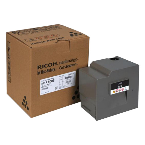 Ricoh MP C8003 (842192) black toner (original) 842192 066936 - 1