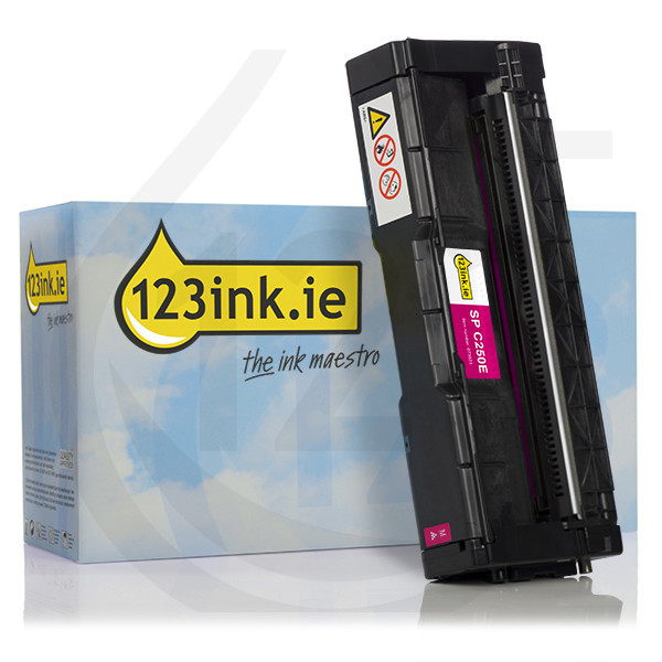 Ricoh M C250 magenta toner (123ink version) 408354C 602341 - 1