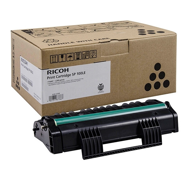 Ricoh SP-100LE black toner (original) 407166 073630 - 1