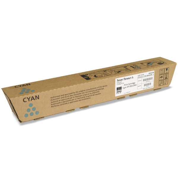 Ricoh SP-C811DN cyan toner (original) 820025 821220 884204 074856 - 1