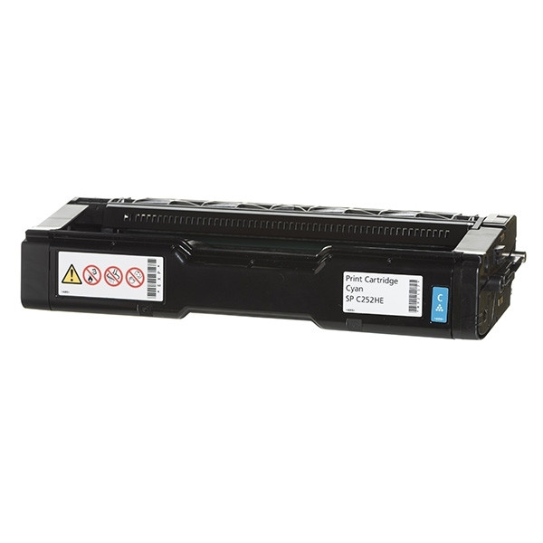 Ricoh SP C252HE (407717) high capacity cyan toner (original Ricoh) 407717 067024 - 1