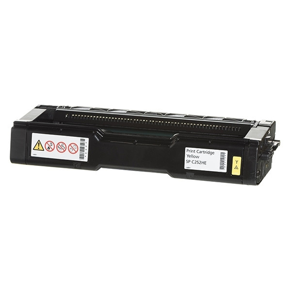 Ricoh SP C252HE (407719) high capacity yellow toner (original Ricoh) 407719 067028 - 1