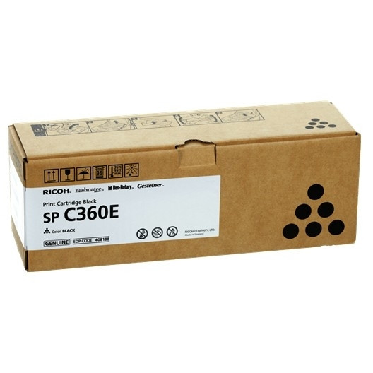 Ricoh SP C360E (408188) black toner (original Ricoh) 408188 067090 - 1