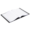 Rillstab black A3 hard cover display folder (24-pages)