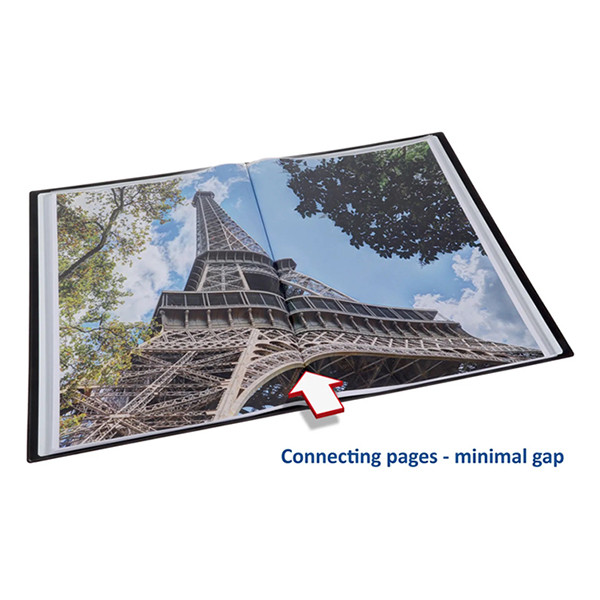 Rillstab black A3 hard cover display folder (36-pages) 99354 068106 - 6