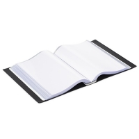 Rillstab black A4 hard cover display folder (120-pages) RI99004 068100