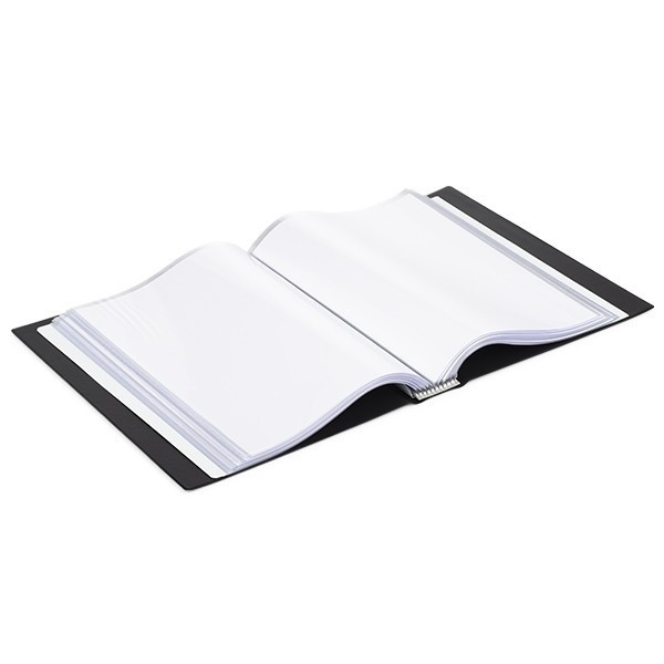 Rillstab black A4 hard cover display folder (80-pages) RI99484 068098 - 1