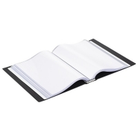 Rillstab black A4 hard cover display folder (80-pages) RI99484 068098