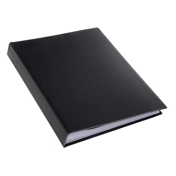 Rillstab black A4 hard cover display folder (80-pages) RI99484 068098 - 2