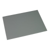 Rillstab grey desk pad, 530mm x 400mm