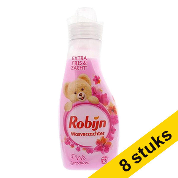 Robijn Colour Pink Sensation fabric softener, 750ml (30 washes) (8-pack)  SRO00202 - 1