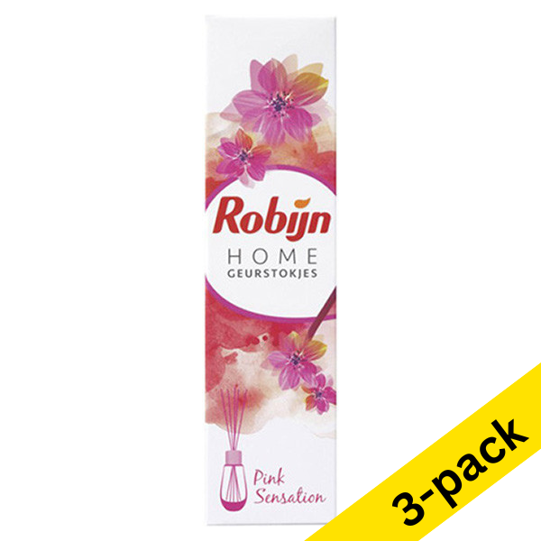 Robijn Home Pink Sensation reed diffuser, 45ml (3-pack)  SRO00154 - 1