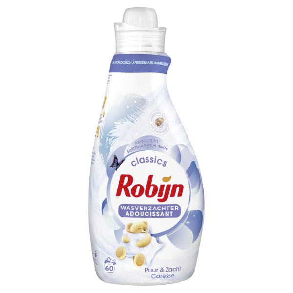 Robijn Pure & Soft fabric softener, 1.5 litres (60 washes)  SRO00177 - 1