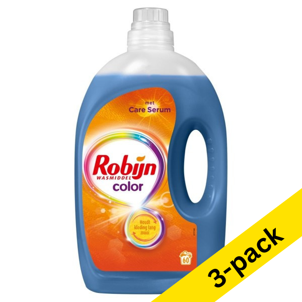 Robijn colour detergent liquid, 3 litres (60 washes) (3-pack)  SRO00119 - 1