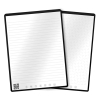 Rocketbook Flip black A4 reusable notebook, 32 sheets FLP-L-K-A 224592 - 2