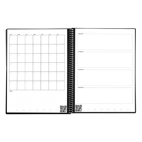 Rocketbook Fusion black A4 reusable notebook/planner, 42 sheets EVRF-E-RC-A-FR EVRF-L-K-A 224588 - 4