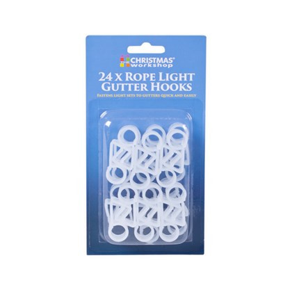 Rope light gutter hooks (24-pack) 76630 299240 - 1