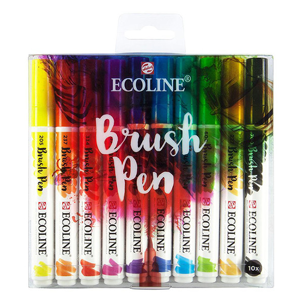 Royal Talens Talens Ecoline assorted brush pens (10-pack) 11509007 407246 - 1