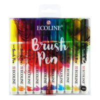 Royal Talens Talens Ecoline assorted brush pens (10-pack) 11509007 407246