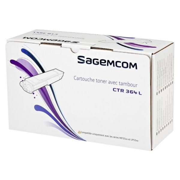 Sagem CTR 364L black toner (original) 253335676 045038 - 1