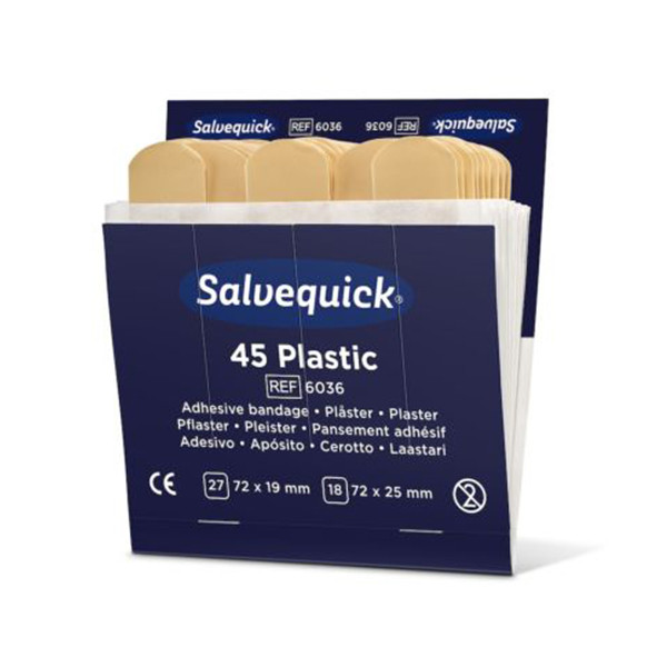 Salvequick plaster dispenser refill (6-pack)  SSA00006 - 1