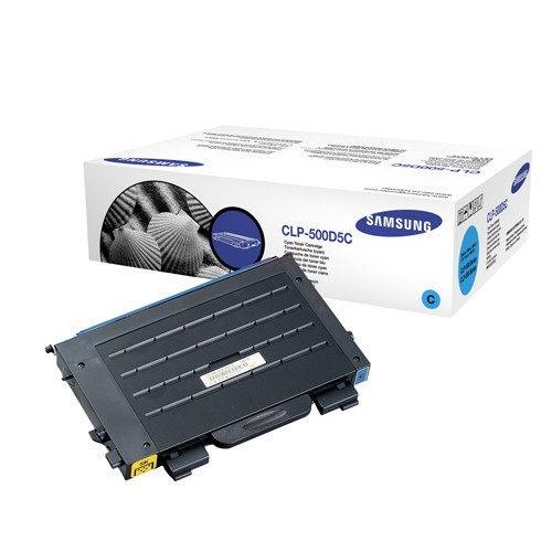 Samsung CLP-500D5C cyan toner (original) CLP-500D5C/ELS 033335 - 1