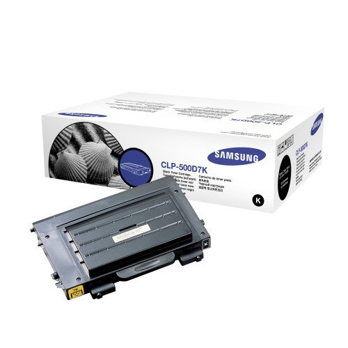 Samsung CLP-500D7K (ST854A) black toner (original Samsung) CLP-500D7K/ELS 033330 - 1