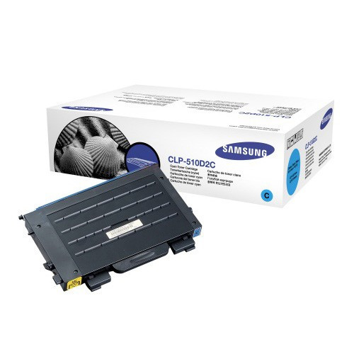 Samsung CLP-510D2C cyan toner (original Samsung) CLP-510D2C/ELS 033415 - 1