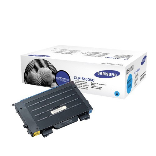 Samsung CLP-510D5C high capacity cyan toner (original Samsung) CLP-510D5C/ELS 033395 - 1