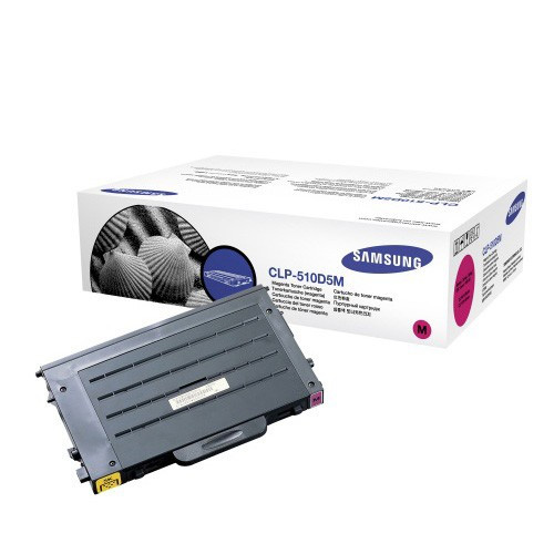 Samsung CLP-510D5M high capacity magenta toner (original Samsung) CLP-510D5M/ELS 033400 - 1