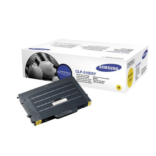 Samsung CLP-510D5Y high capacity yellow toner (original Samsung) CLP-510D5Y/ELS 033405 - 1