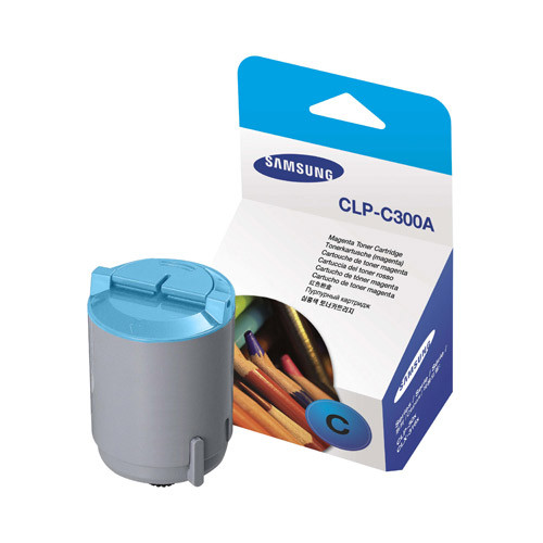 Samsung CLP-C300A cyan toner (original Samsung) CLP-C300A/ELS 033475 - 1