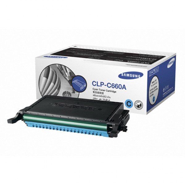 Samsung CLP-C660A (ST880A) cyan toner (original Samsung) CLP-C660A/ELS 033596 - 1