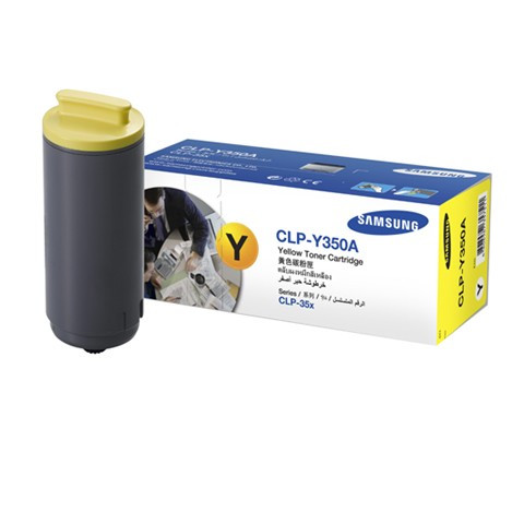 Samsung CLP-Y350A yellow toner (original Samsung) CLP-Y350A/ELS 033586 - 1