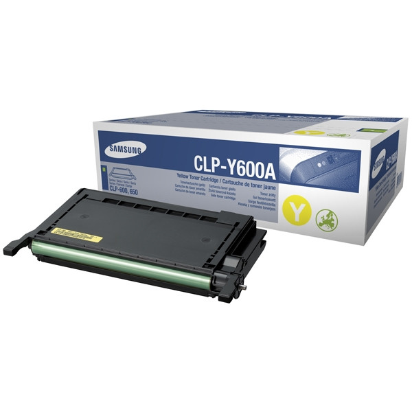 Samsung CLP-Y600A yellow toner (original Samsung) CLP-Y600A/ELS 033515 - 1