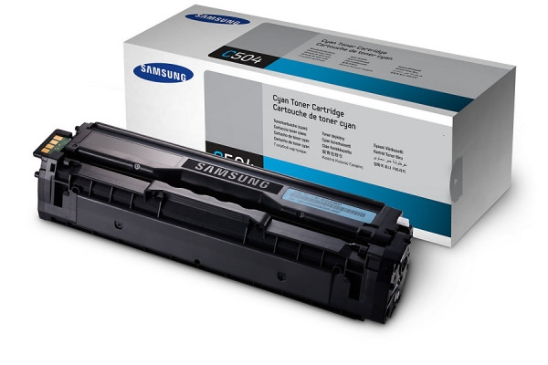 Samsung CLT-C504S (SU025A) cyan toner (original Samsung) CLT-C504S/ELS 033806 - 1