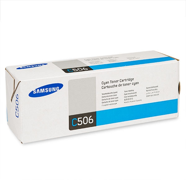 Samsung CLT-C506L (SU038A) high capacity cyan toner (original Samsung) CLT-C506L/ELS 033824 - 1