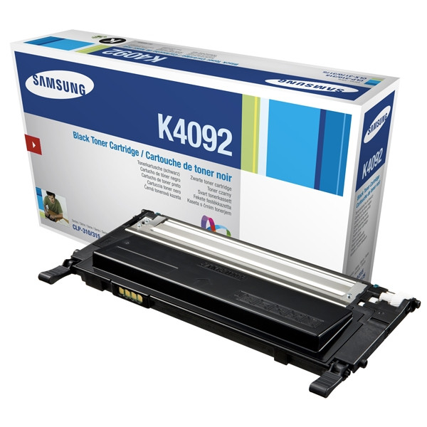 Samsung CLT-K4092S (SU138A) black toner (original Samsung) CLT-K4092S/ELS 033626 - 1