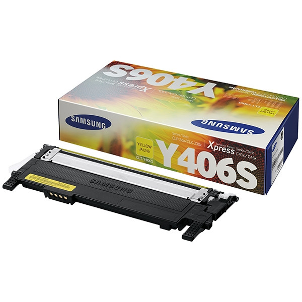 Samsung CLT-Y406S (SU462A) yellow toner (original Samsung) CLT-Y406S/ELS 033798 - 1